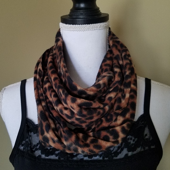 Black & Brown Animal Print Slim Belt main image 8